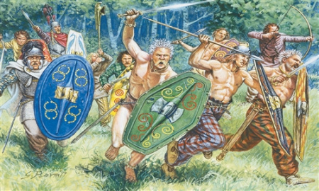 Gauls Warriors, 1/72