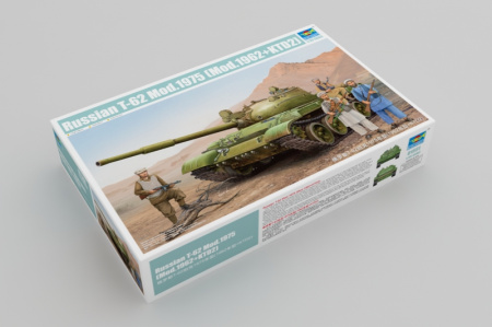 Советский средний танк T-62 Mod.1975 (Mod.1962+KTD2), 1:35, [01551]