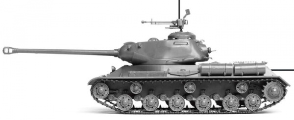 Советский тяжелый танк ИС-2, 1:72