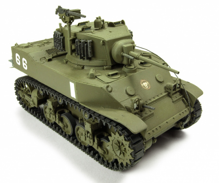 Американский легкий танк M5A1 "Стюарт", 1:35, [AF35S60]