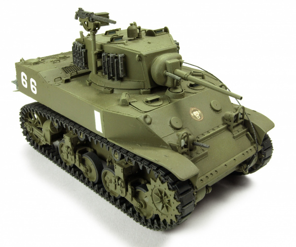Американский легкий танк M5A1 "Стюарт", 1:35, [AF35S60]