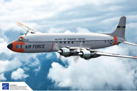 Авиалайнер USAF C-118 Liftmaster, 1:144, [12634]