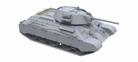 Танк-34E (First Type of Spaced Armour) Танк-34/76 (112 factory), 1:35, [BT-009]