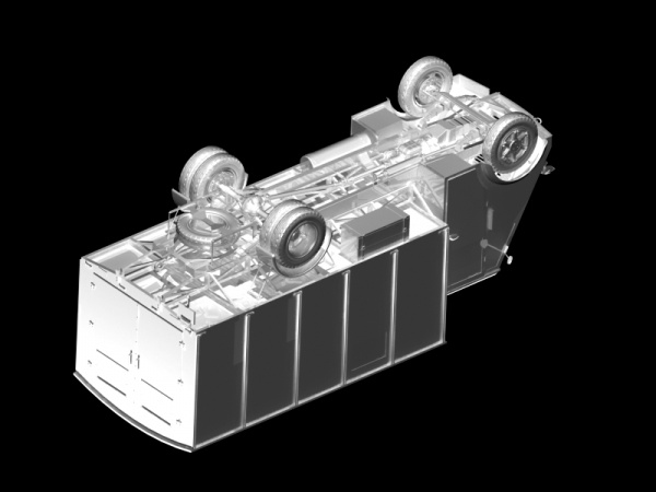 Lastkraftwagen 3.5 AHN с будкой, Германская военная машина скорой помощи 2 МВ, 1:35, (35417)