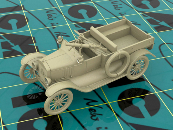 Model T 1917 LCP с пулеметом Vickers, [35607]