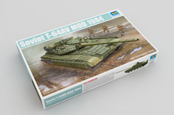 Советский ОБТ Т-64АВ мод. 1984г, 1:35, [01580]