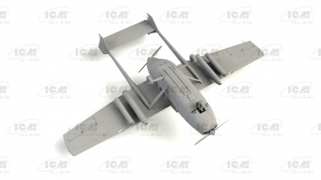 Cessna O-2A Skymaster, Американский самолет-разведчик, 1:48, (48290)