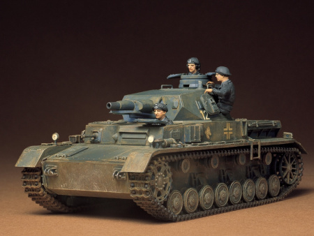 Танк Pz.kpfw. IV Ausf.D с 3 фиг. танкистов, 1:35, [35096]