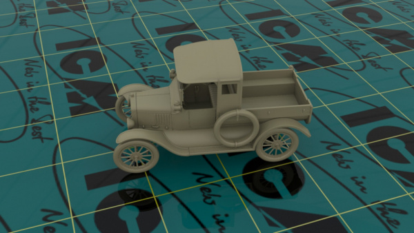 Model T 1917 Utility, Армейский автомобиль Австралии І МВ, 1:35, (35664)