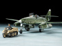 Истребитель Me262A-2a и Sd.Kfz.2 Полугусеничных буксировочных мотоцикла, 1:48