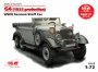 Германский автомобиль G4 (производства 1935 г.), ІІ МВ (сборка без клея), 1:72, (72471)