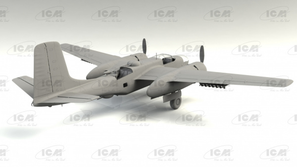 B-26С-50 Invader, Американский бомбардировщик (война в Корее), 1:48, (48284)