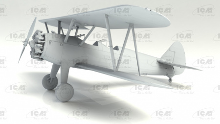 Stearman PT-13/N2S-5 Kaydet, Американский учебный самолет, 1:32, (32052)