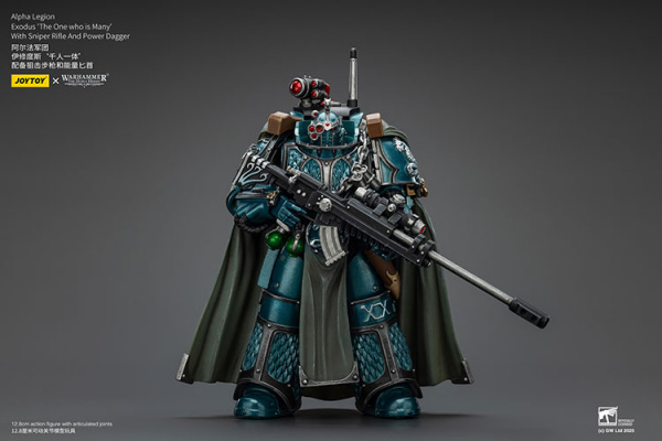 Alpha Legion, Exodus "The One who is Many" with Sniper Rifle And Power Dagger, 1:18, [JT01390]