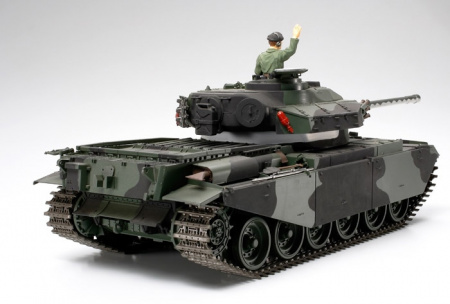 Английский танк Centurion Mk III (сборные гусеницы, рабочая подвеска, внутрення детал.салона, 5 фигур)