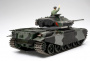 Английский танк Centurion Mk III (сборные гусеницы, рабочая подвеска, внутрення детал.салона, 5 фигур)