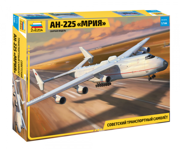 Советский транспортный самолёт Ан-225 "Мрия", 1:144