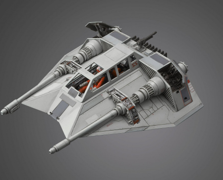 STAR WARS: Snowspeeder. Modified Incom T-47 Airspeeder, 1:48, [0196692-2400]