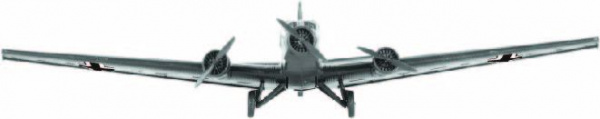 Немецкий самолет Юнкерс Ю-52, 1:200