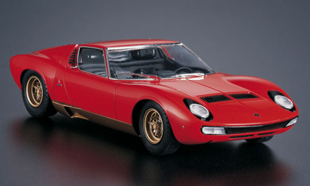 Автомобиль LAMBORGHINI MIURA SV, 1:24, [21213]