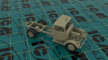 Группа армий «Центр» лето 1941 г. (Kfz.1, Typ L3000S, германская пехота (4 фигуры), германские водители (4 фигуры)), 1:35, (DS3502)