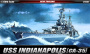 Корабль USS CA -35 "INDIANAPOLIS", 1/350