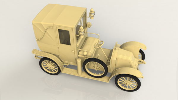 Лондонское такси тип AG 1910, 1:35, (35658)