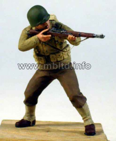 Американская пехота 1944 года, 1:35, (MB3521)