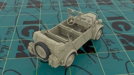 Группа армий «Центр» лето 1941 г. (Kfz.1, Typ L3000S, германская пехота (4 фигуры), германские водители (4 фигуры)), 1:35, (DS3502)