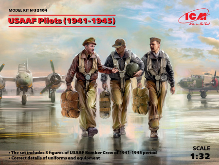 Пилоты ВВС армии США (1941-1945 г.), 1:32, (32104)
