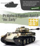 Танк Pz.Kpfw.V Panther Ausf.G "Ver. Early", 1:35, [13529]