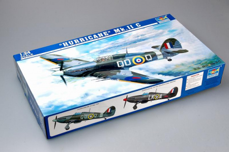 Самолет "Hurricane" MK.II C, 1:24, [02415]