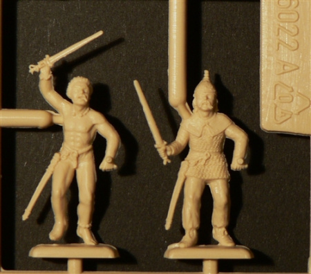 Gauls Warriors, 1/72