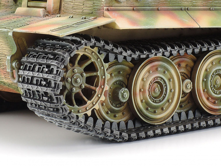 Танк T-VI ТИГР-I (поздний) +1 фигура, 1/35