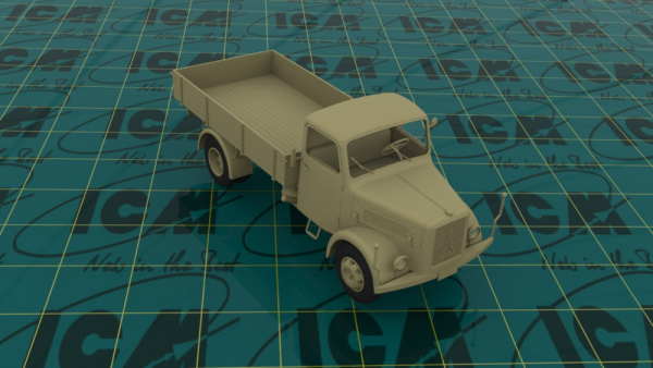 Magirus S330, Германский грузовой автомобиль (производства 1949 г.), 1:35, (35452)