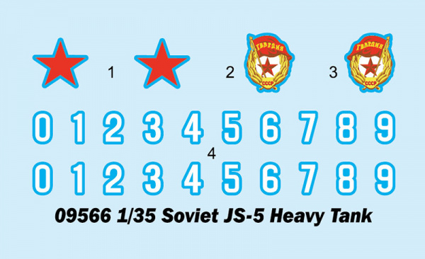 Советский тяжелый танк ИС-5, 1:35, [09566]