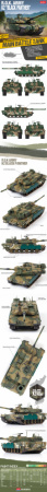 Танк R.O.K. ARMY K2, 1/35