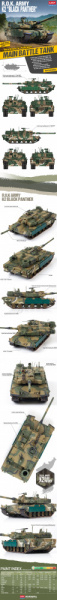 Танк R.O.K. ARMY K2, 1/35
