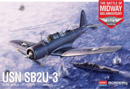 Самолет USN SB2U-3 The Battle of Midway 80th Anniversary (1:48)