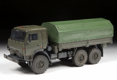Российский трехосный грузовик К-5350 "Мустанг", 1:35