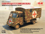 Lastkraftwagen 3.5 AHN с будкой, Германская военная машина скорой помощи 2 МВ, 1:35, (35417)