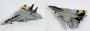 Самолет USN F-14A VF-84 "Jolly Rogers" (1:144)