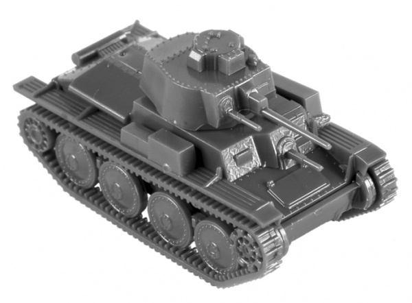 Немецкий лёгкий танк Т-38, 1:100