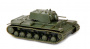 Советский тяжёлый танк КВ-1 обр. 1941г. с пушкой Ф-32,1:100
