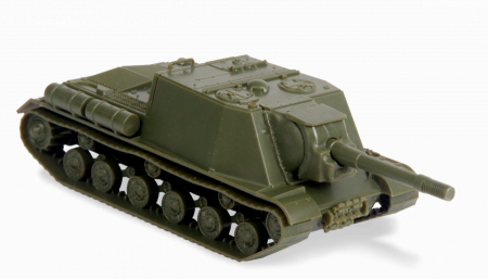 Советское штурмовое орудие ИСУ-152, 1:100