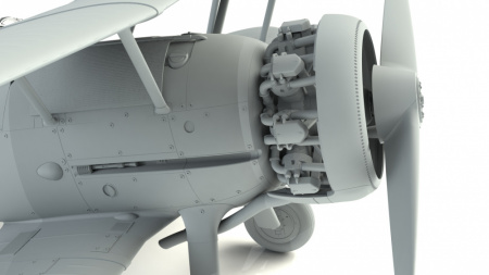 Gloster Gladiator Mk.I, Британский истребитель IIМВ, 1:32, (32040)