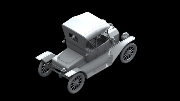 Команда Форда, набор фигур и автомобиль Model T 1913 Roadster, 1:24, (24007)