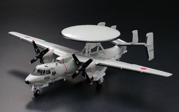 Cамолёт дальнего радиолокационного обнаружения ВВС Японии E-2C HAWKEYE "J.A.S.D.F.", 1:72, [01560]