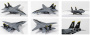 Самолет U.S. Navy F-14B VF-103 Jolly Rogers (1:72)