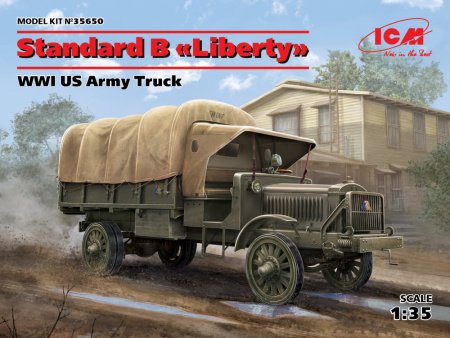 Standard B Liberty, Американский грузовой автомобиль І МВ, 1:35, (35650)